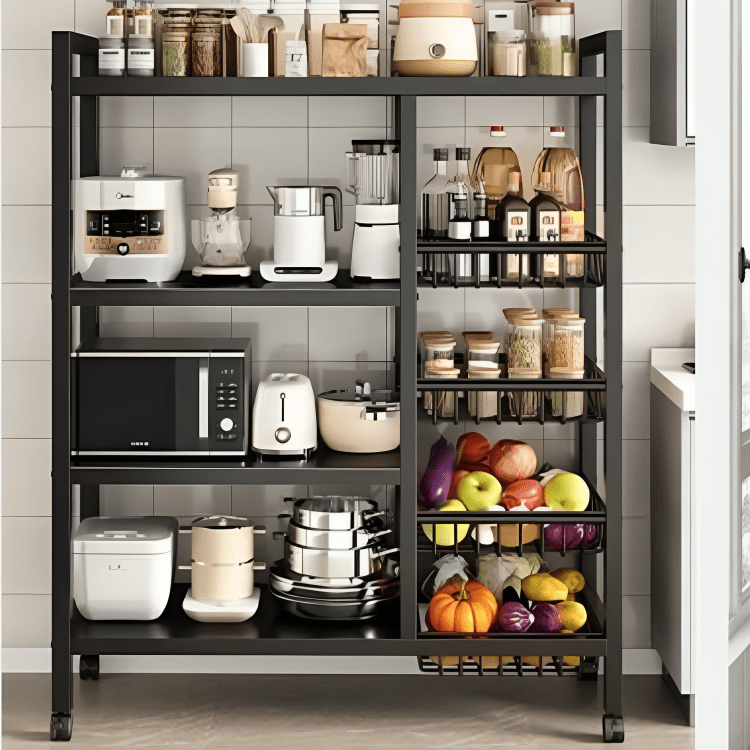 4 Tear Racking Buy Carbon Steel 4-Tier Rack online at Best Price in India