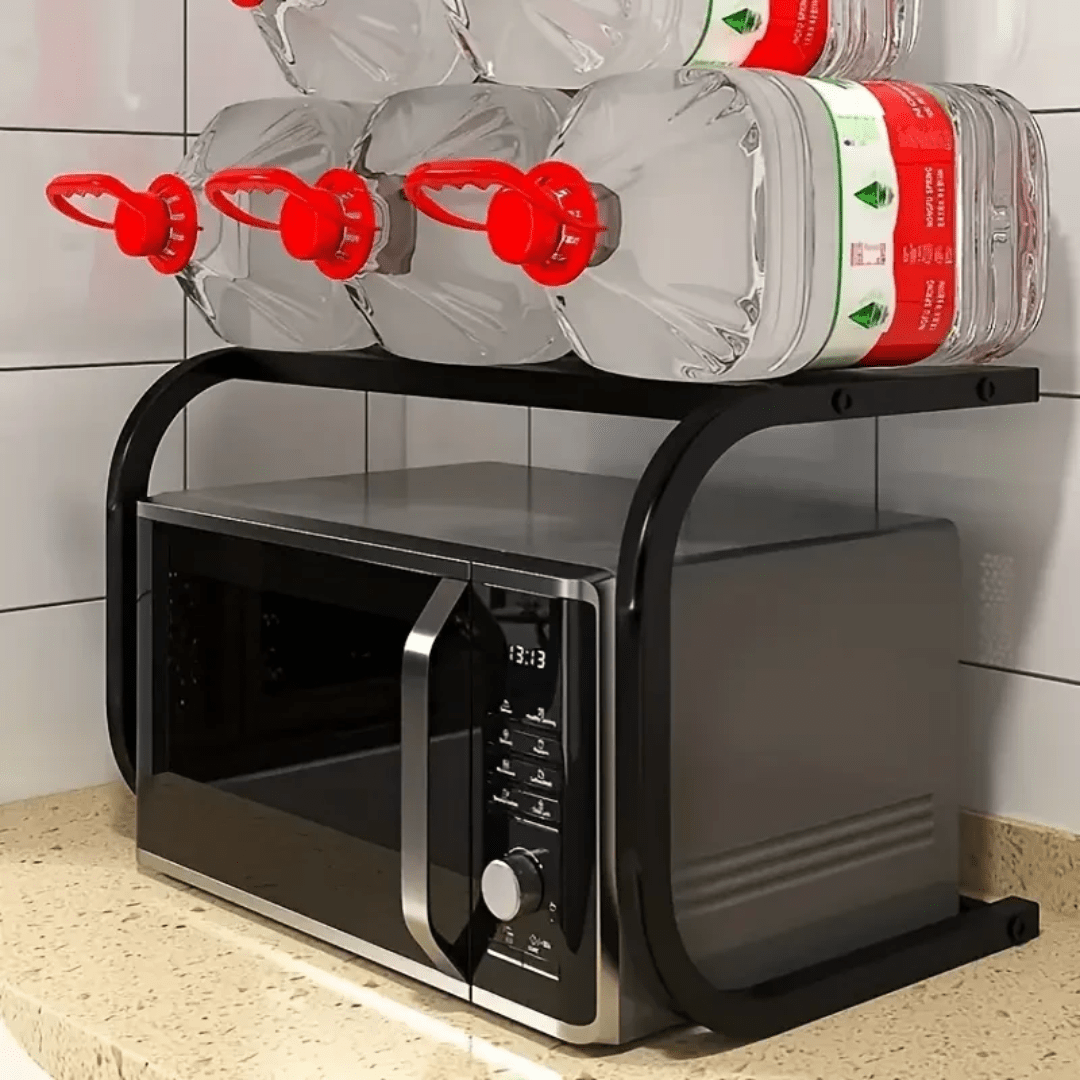 Microwavable Rack Multi-Purpose Stainless Steel Microwave Rack – HOME ESSENTIALS