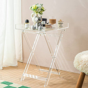 Transparent Foldable Acrylic Table