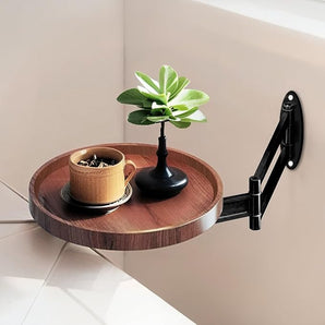 Multi-Purpose 180° Moveable Flip Down Wall Mounted Table (43cm)