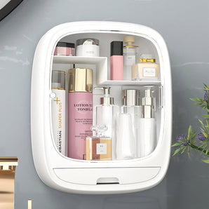 Multipurpose Wall Mounted Cosmetic Storage Box (34cm)