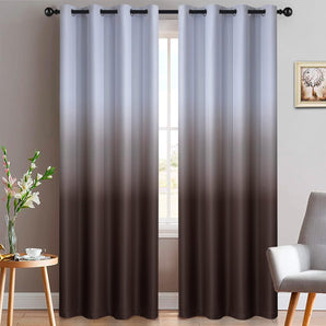 Soft Fade Gradient Blackout Curtain