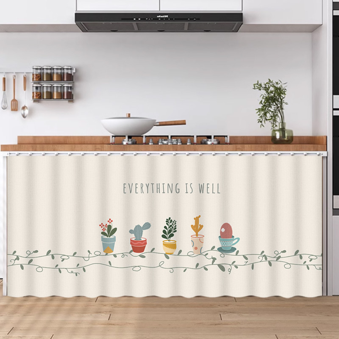 Glide Ease Sliding Rail Curtain System HOME ESSENTIALS