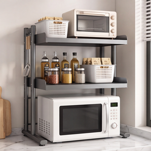 Multi-Layer Microwave Oven And Kitchen Storage Rack