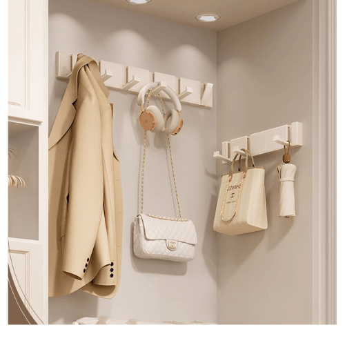 Wall-Folding Clothes Hanger Hook