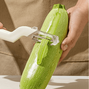 Multi-Functional Stainless Steel Fruit and Vegetable Peeler with Ergonomic Handle