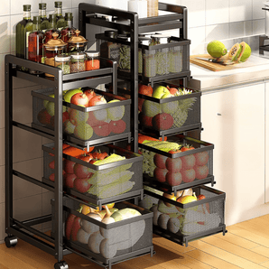 Multi-Purpose Rolling Kitchen Organizer