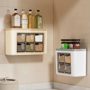 Wall-Mounted Kitchen Organizer