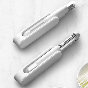 Multifunctional 3-in-1 Stainless Steel Fruit and Vegetable Peeler