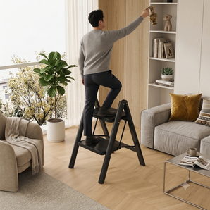 Premium 2-Step Anti-Slip Ladder