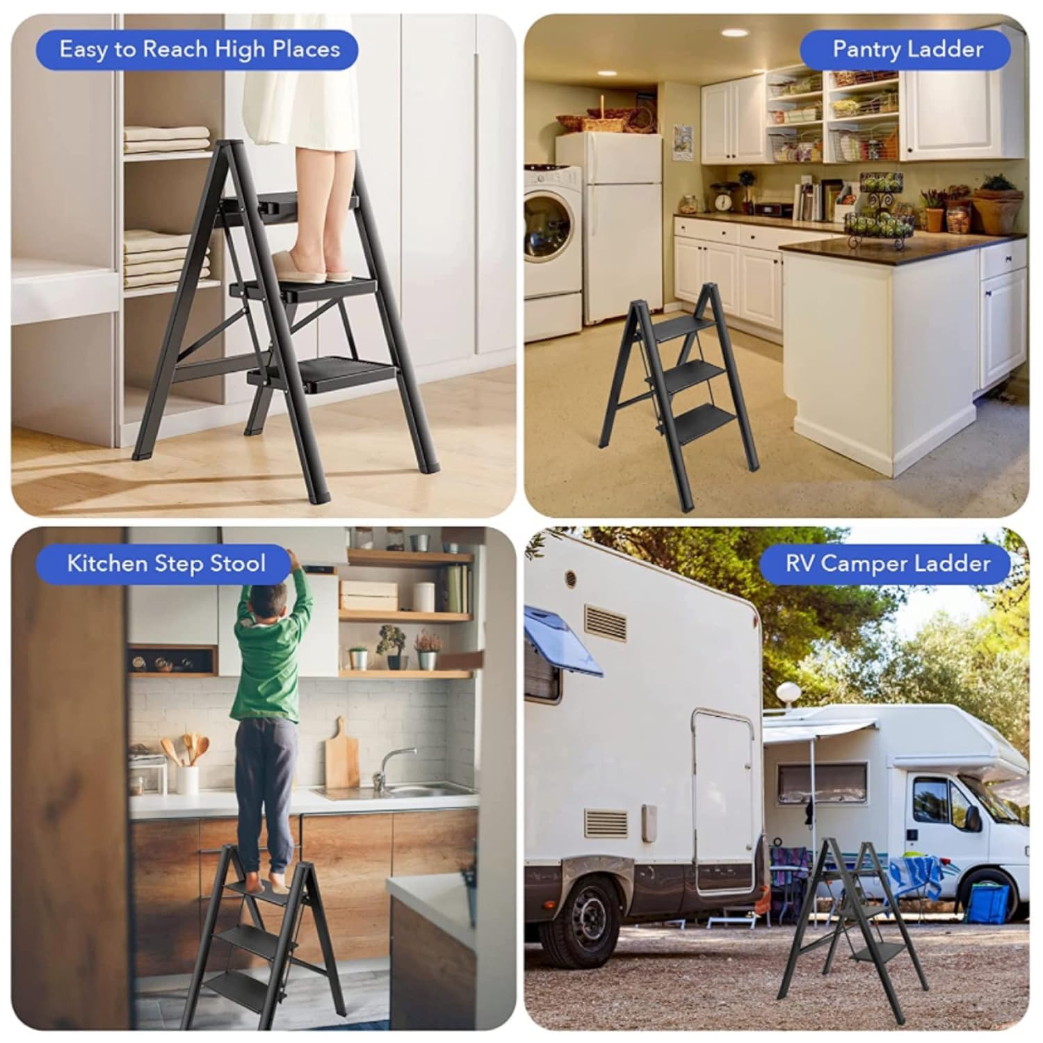 Buy Safe Step Lightweight Folding Ladder Online at Best Price