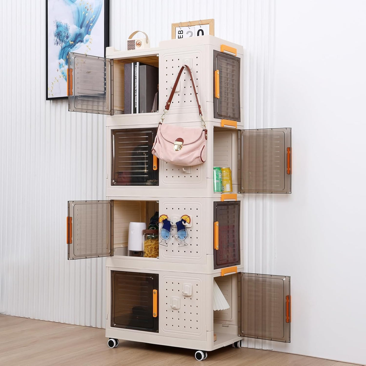 Multifunctional Plastic Storage HOME ESSENTIALS