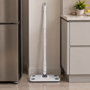 Flexible Floor Cleaning Mop with Disposable Cloth Holder