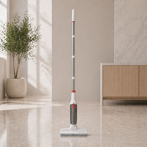 Telescopic 2-in-1 Glass Cleaning Mop with Squeegee & Sprayer