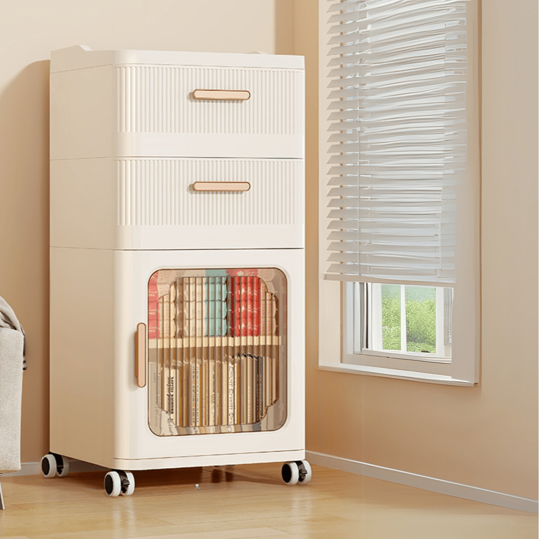 Buy Multifunctional Plastic Movable Storage Cabinet Online