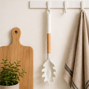 Heat Resistant Silicone Pasta Serving Spoon