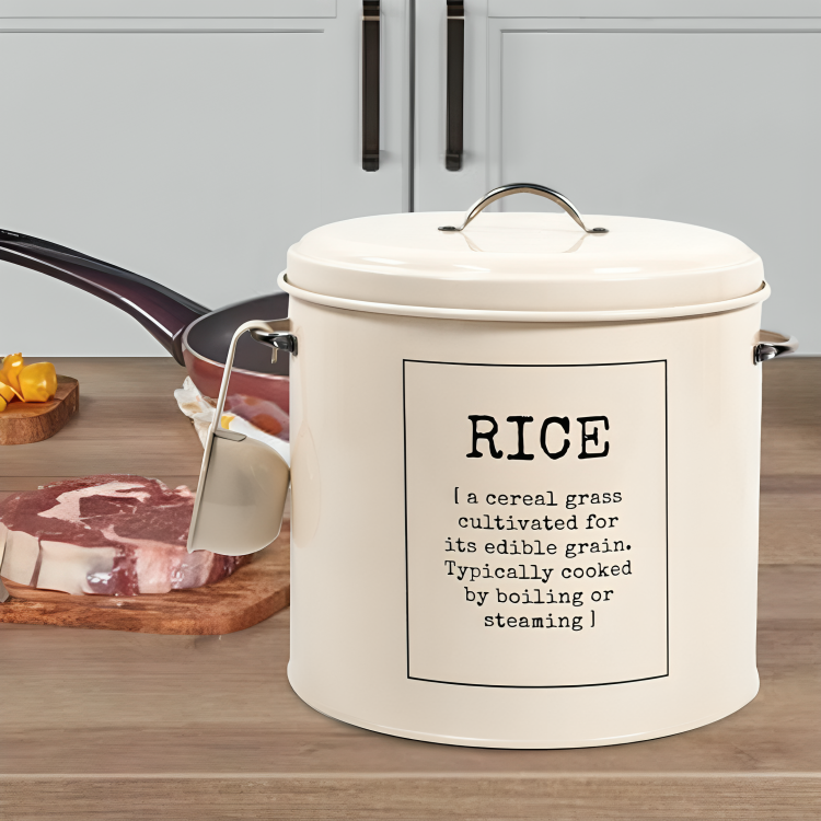 Retro Charm Rice & Food Storage Container HOME ESSENTIALS