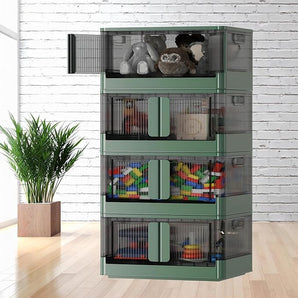 Multipurpose Large Capacity  Storage Box With  5 doors