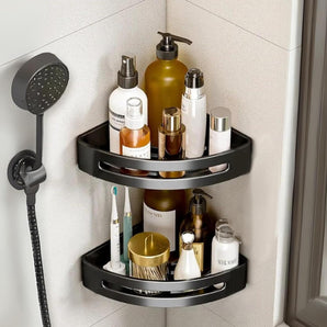 Sleek Stow Bathroom Shelf