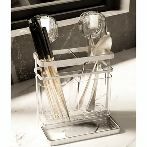 Multi-Purpose Suction Grip Spoon Organizer