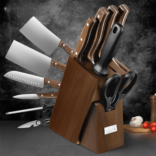 7-Piece Kitchen Knife Set With Holder