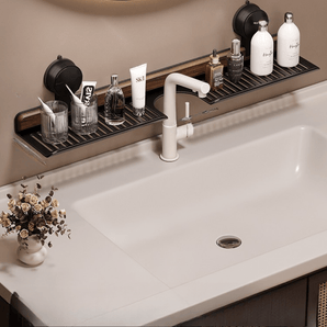 Punch-Free with Suction Cup Bathroom Storage Rack(60cm)