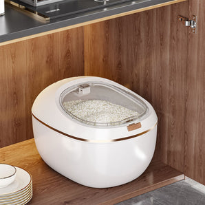 Insect-Proof Grain Storage Container with Airtight Lid