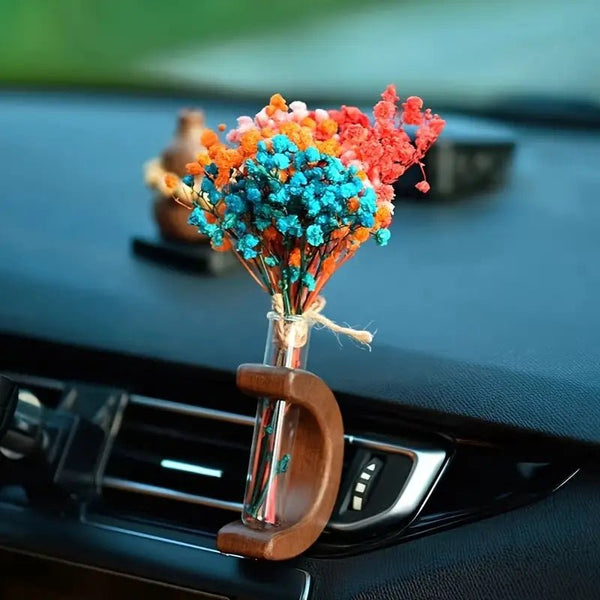 Auto Bloom Car Vent Flower Vase