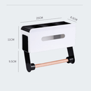 4-in-1 Storage Dispenser With Tissue Roll