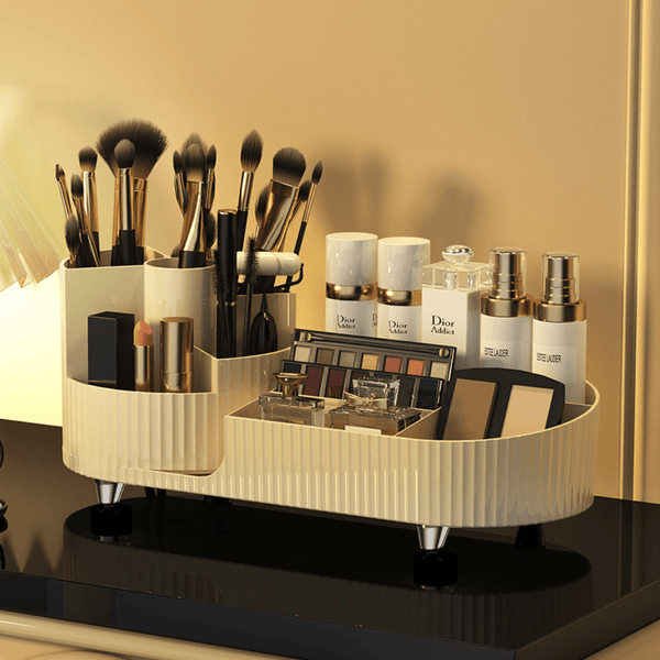 360-Degree Rotatable Makeup Organizer
