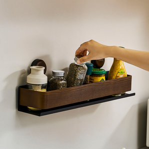 Kitchen Wall Spice Rack with Suction