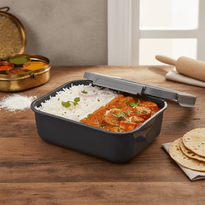 Rectangle 1050ml Non-Stick Glass Food Storage Container