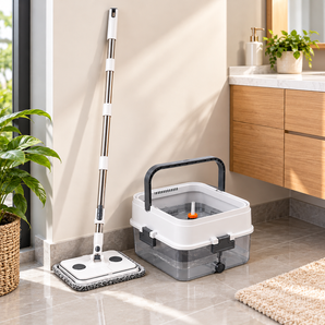 Rotating Square Mop & Separation Bucket