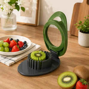 Compact Stainless Steel Wire Fruit Slicer