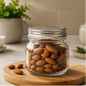 Transparent Glass Canning Storage Jar (250ml)