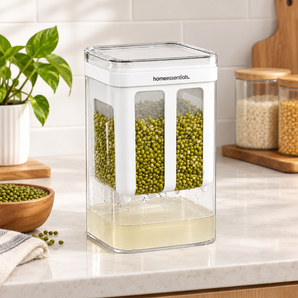 Sprout Maker – Bean Sprouting Jar with Strainer