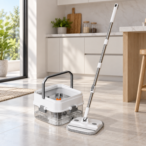 Rotating Square Mop & Separation Bucket