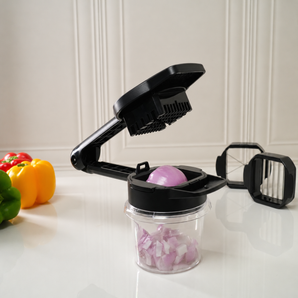 Multi Purpose 5-in-1 Veggie Cutter & Food Chopper