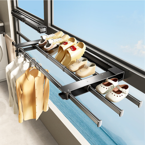 Expandable Multi-Purpose Telescopic Drying Rod