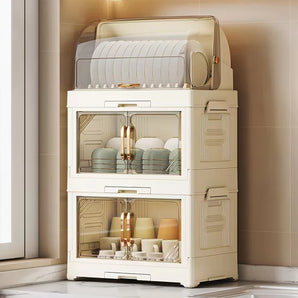 Multi-Layer Dustproof Kitchen Dish Drying Rack
