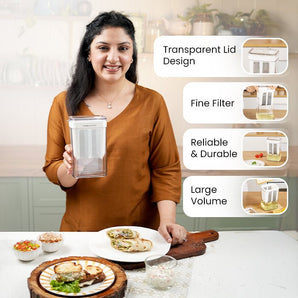 Multifunctional Yogurt Filter with Fine Mesh Strainer -Chef Aruna's Choice