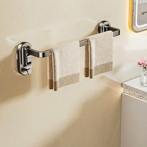 Multi-Purpose Suction Mounted Towel Rack