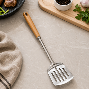 Heat-Resistant Stainless Steel Spatula