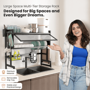 Large Space Multi-Tier Storage Rack