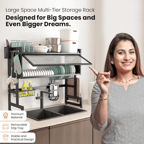 Large Space Multi-Tier Storage Rack