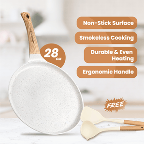 Maifan Stone Non-Stick Tawa (28cm)