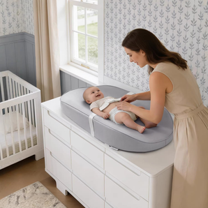 Soft Foam Baby Changing Table Pad with Non-Slip Base