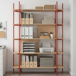 Modern Multi-Tier Open Frame Bookshelf Display Rack