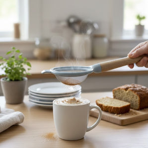 Multi-Purpose Stainless Steel Fine Mesh Kitchen Strainer