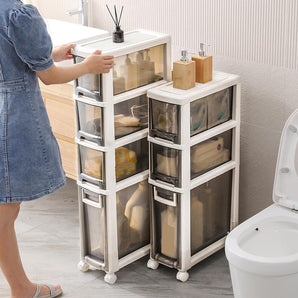Space Saving Slim Organizer with Drawers